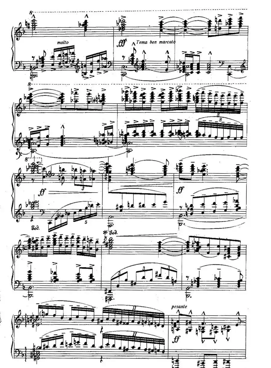 Six Préludes Exotiques Op·17（6首特色前奏曲·2）