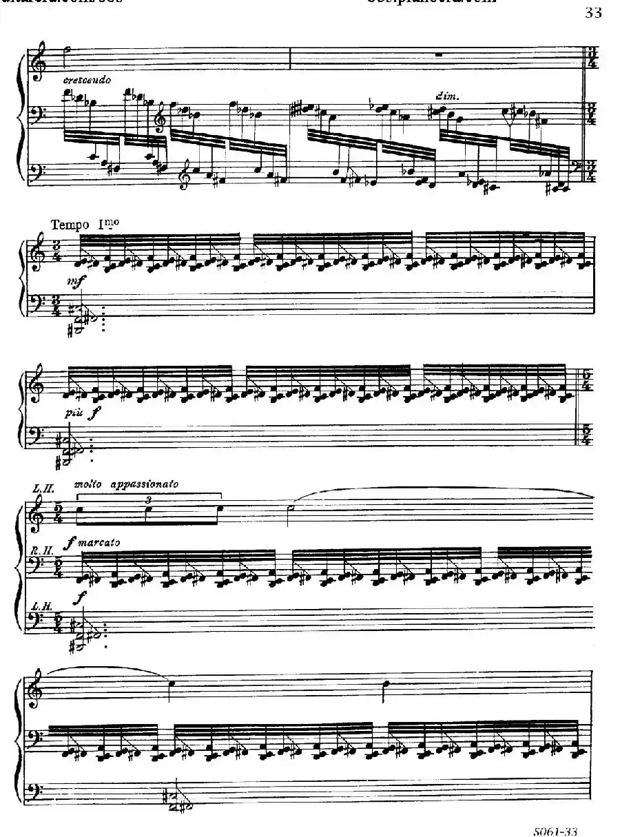 Poems of 1917 Op.41（1917之诗 8. 战争）