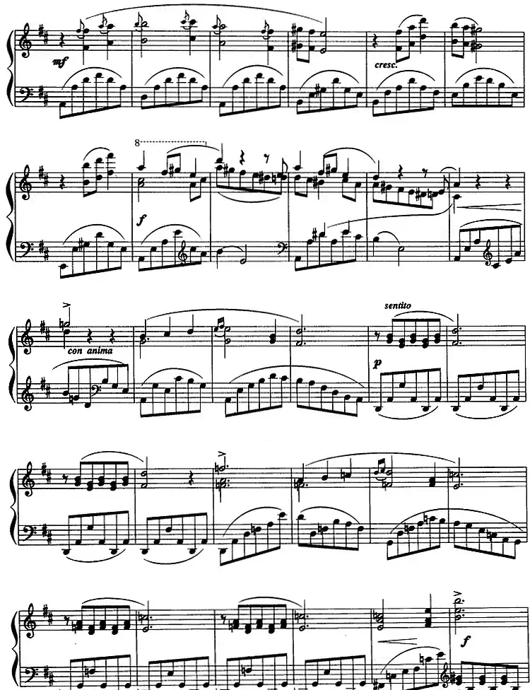现代钢琴曲：30、安达鲁扎小夜曲