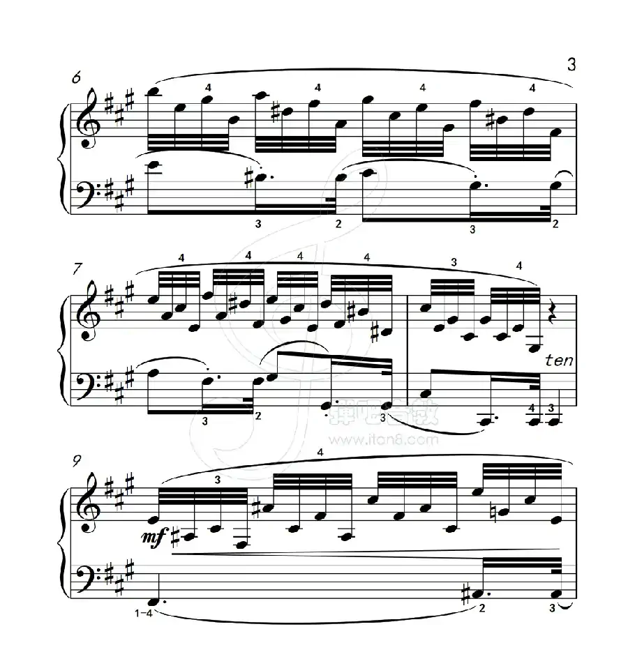 练习曲 37(克拉莫钢琴练习曲60首)