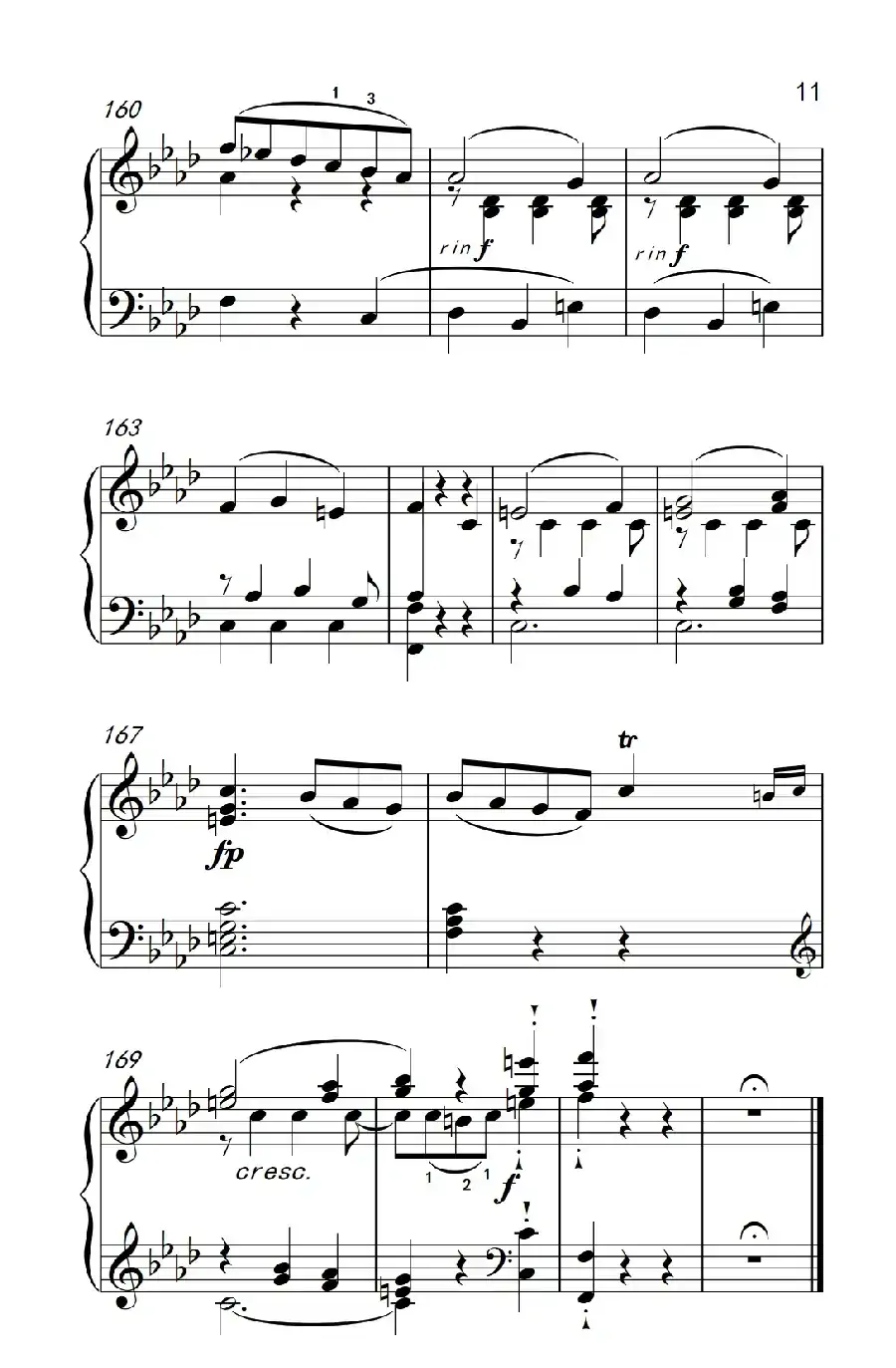 奏鸣曲 Opus 10 Nr.2 第二乐章（贝多芬奏鸣曲集 2）