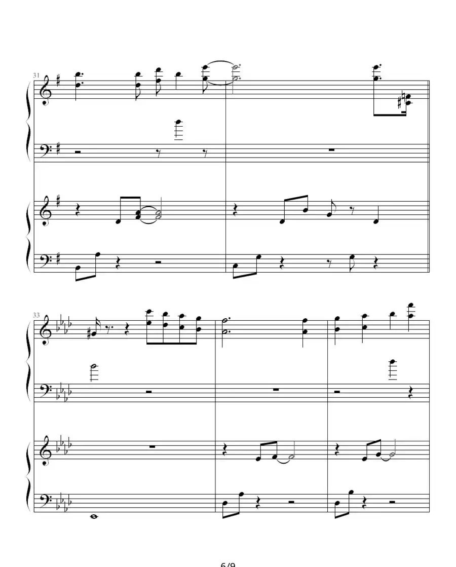 大好きだよ（双钢琴）