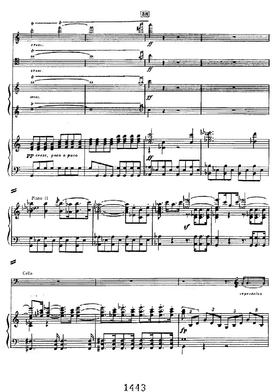 Triple Concerto in C Major Op.56（C大调三重协奏曲·双钢琴·Ⅰ）