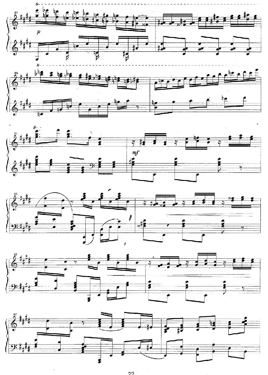 Carmen Variations 12 Pieces（12首卡门主题变奏曲·9）