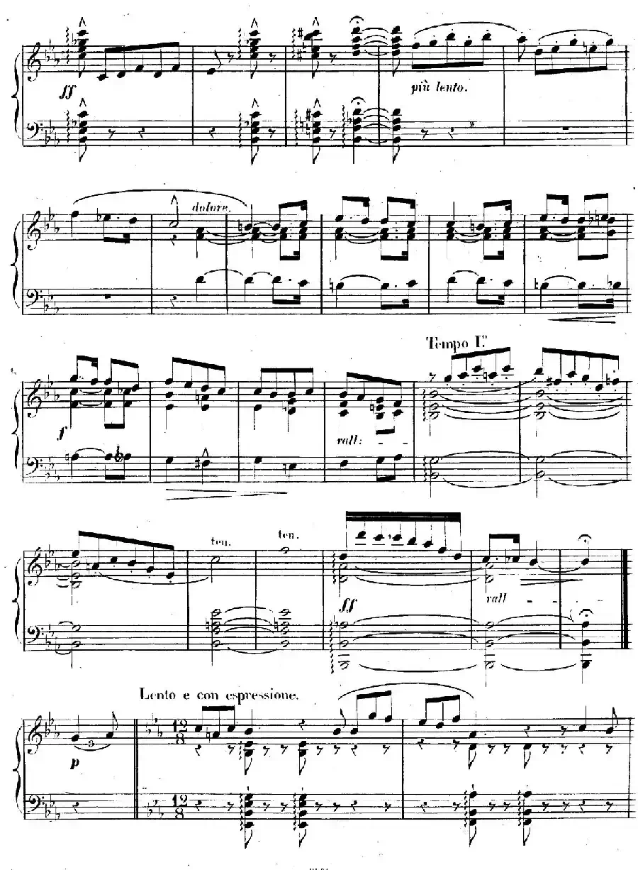 Caprice Etude de Concert