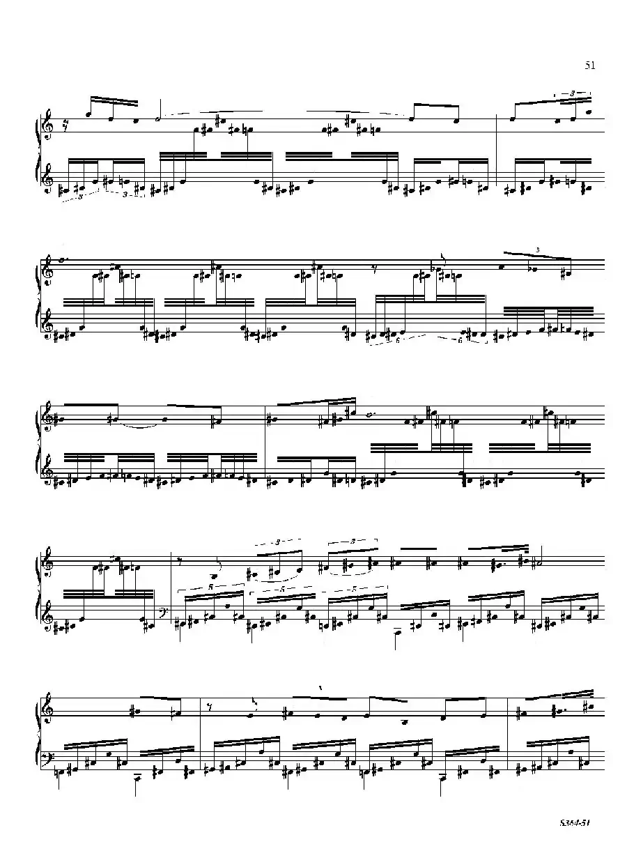 Piano Sonata No.8（第八钢琴奏鸣曲）（3）