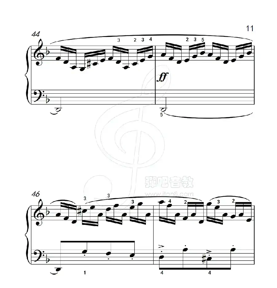 练习曲 18(克拉莫钢琴练习曲60首)