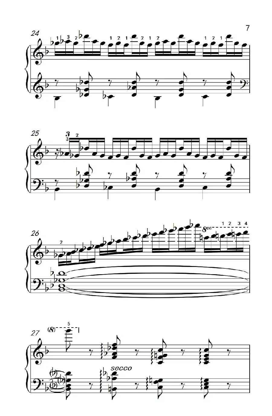 第八级3.练习曲 No.6 （中央音乐学院 钢琴（业余）考级教程 7-9级）
