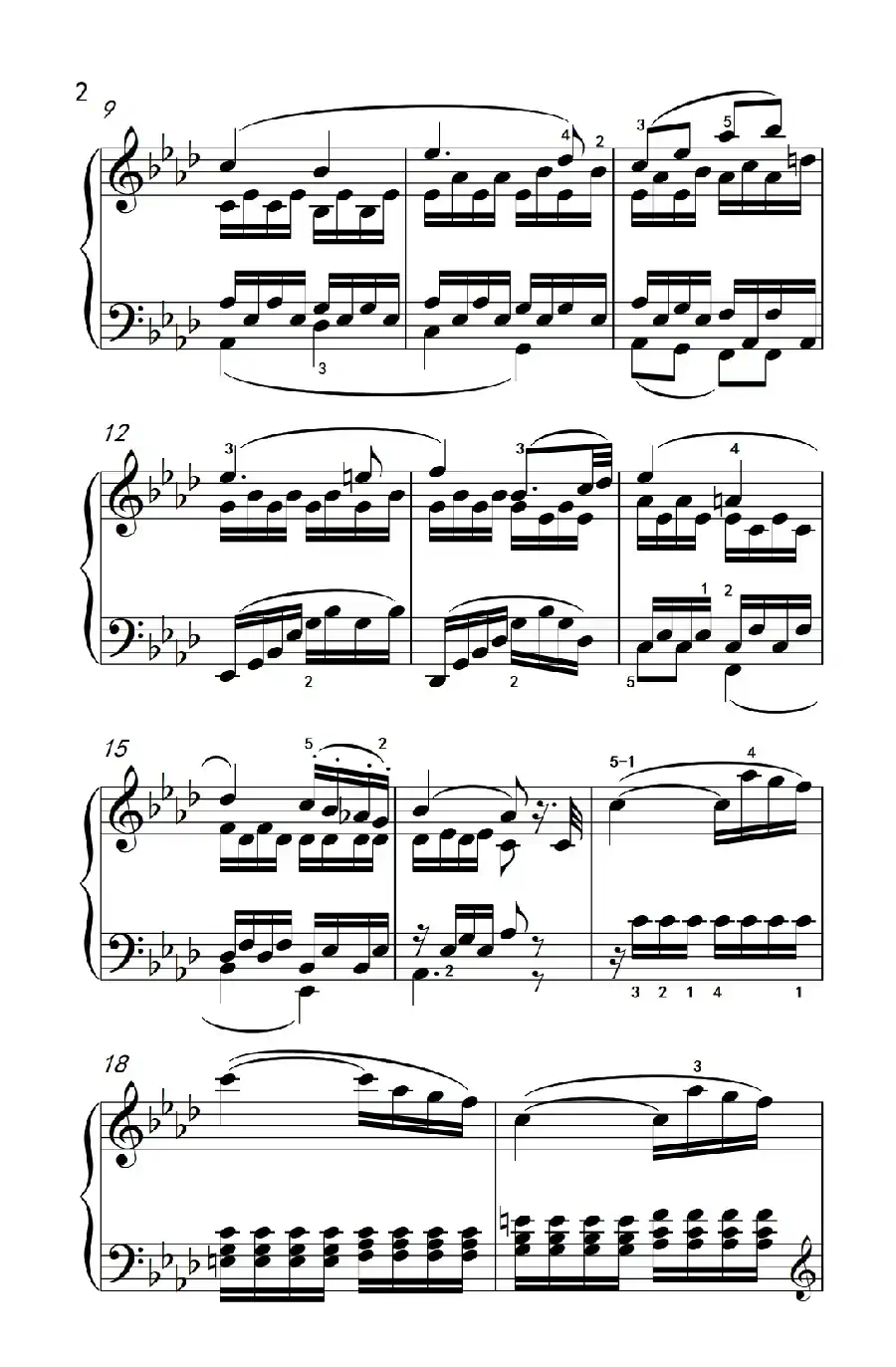 第八钢琴奏鸣曲（悲怆） 如歌的慢板