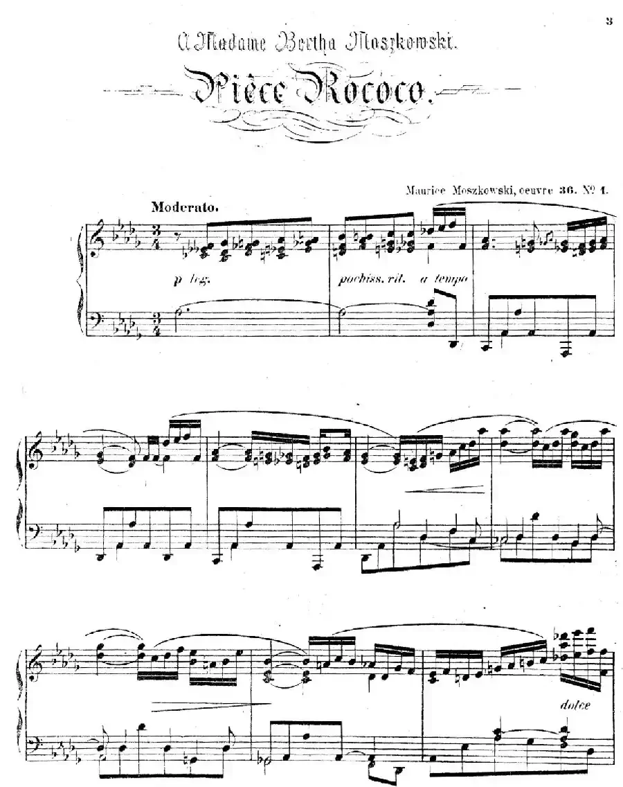 Characteristic Pieces Op.36（8首个性小品·1）