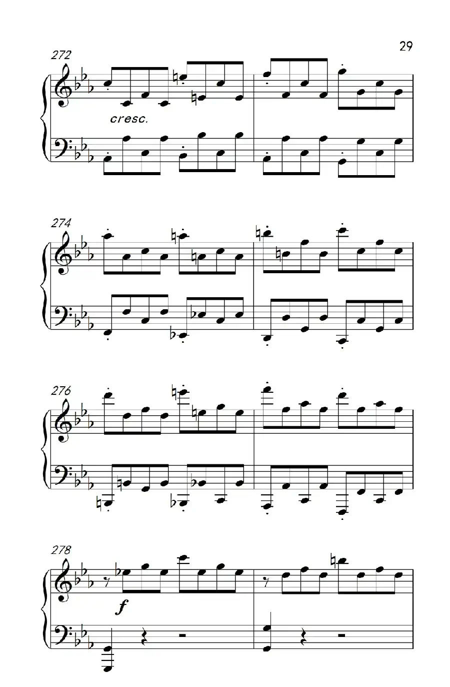 第八钢琴奏鸣曲（悲怆） 极慢的慢板序奏转辉煌的快板