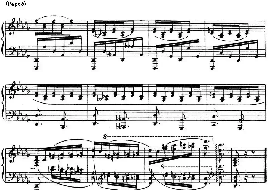 斯克里亚宾12首钢琴练习曲 Op8（No.10 Alexander Scriabin Etudes）