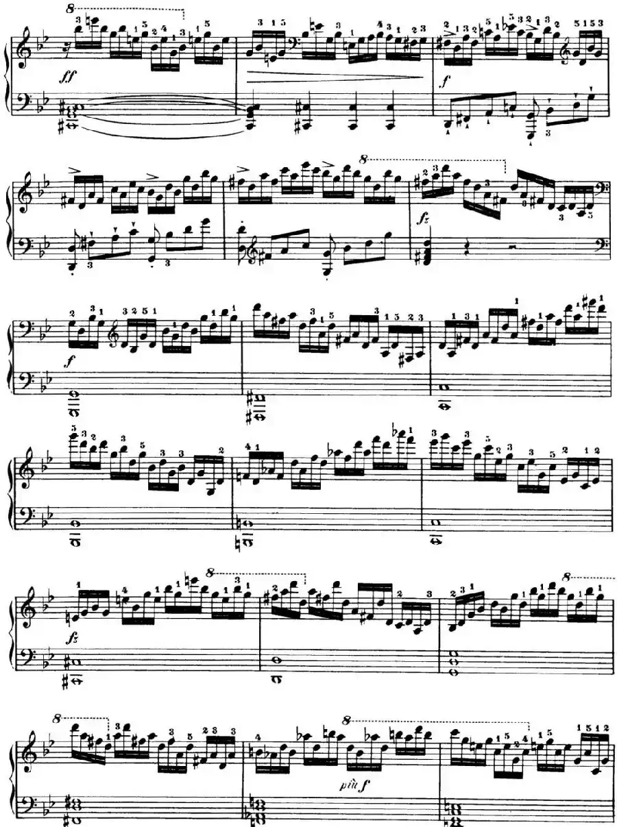 50首车尔尼Op.740钢琴手指灵巧技术练习曲（NO.14）