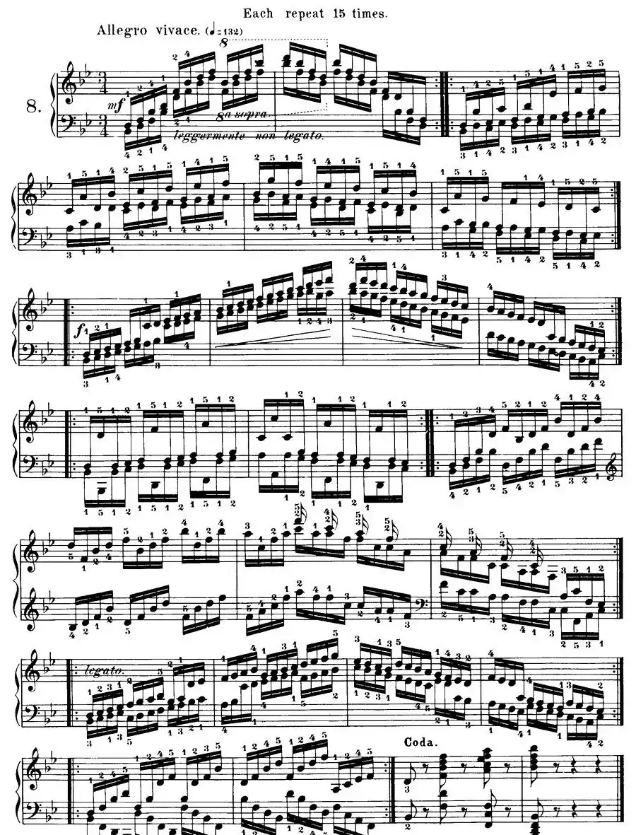 Czerny - 40 Daily Exerci Op.337（6—10）（40首日常训练曲）