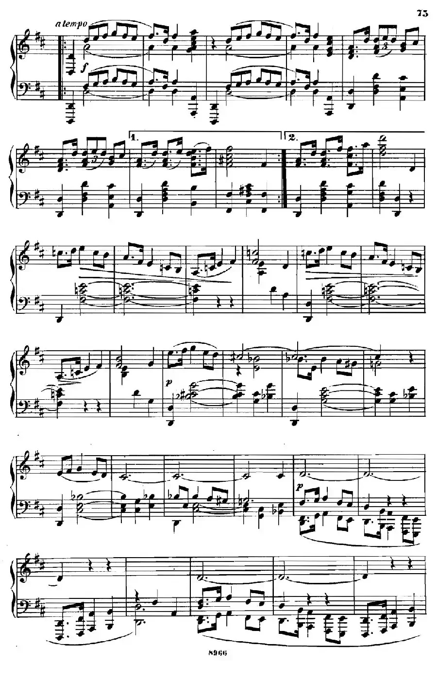 舞会 Le Bal Op.14（No.8）