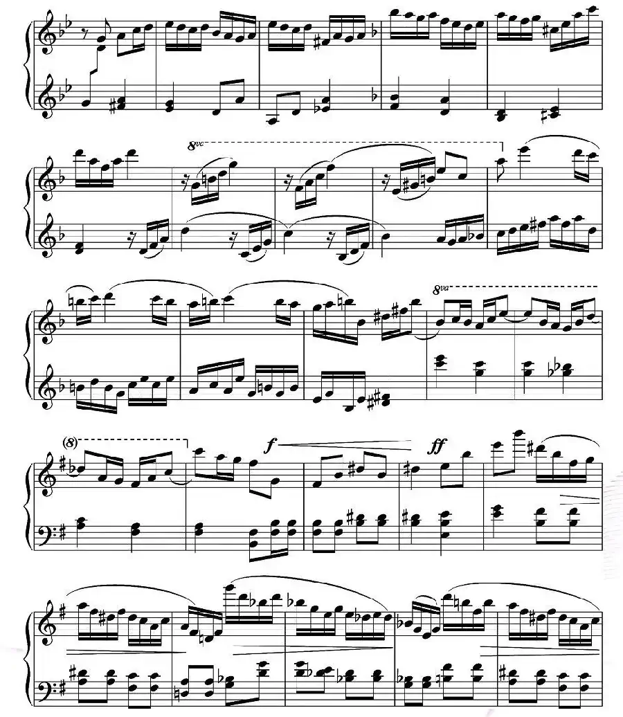 e小调钢琴随想曲