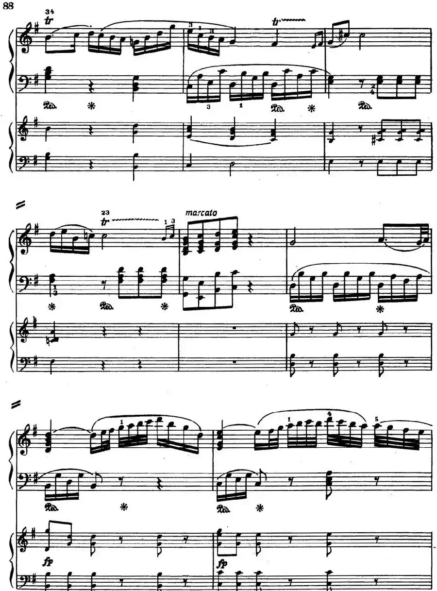 二十八部钢琴协奏曲 No.5（P31-45）