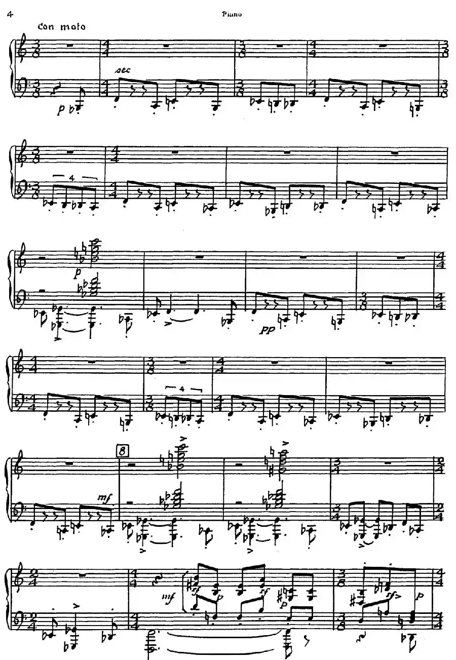 Nonetto(钢琴分谱)