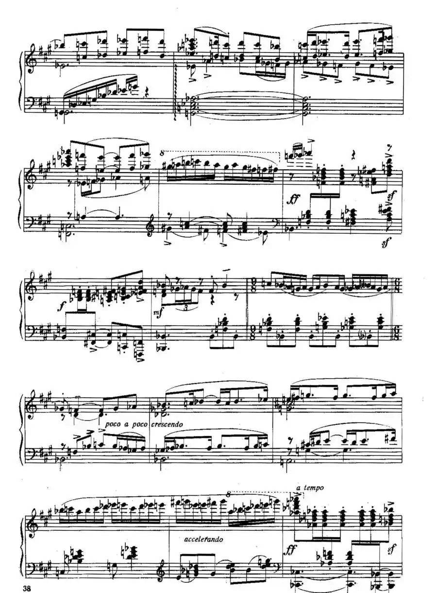 Six Préludes Exotiques Op·17（6首特色前奏曲·3）