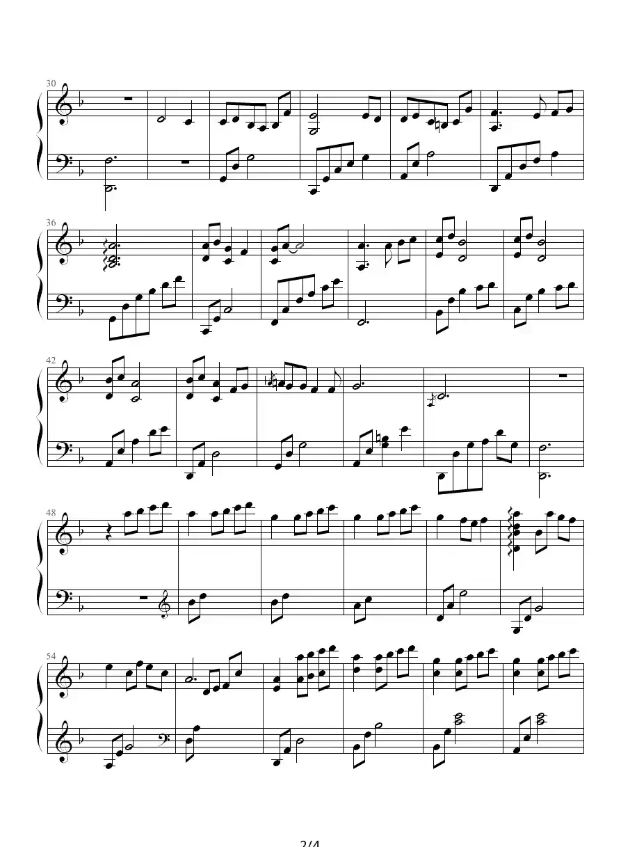 钢琴组曲《月》