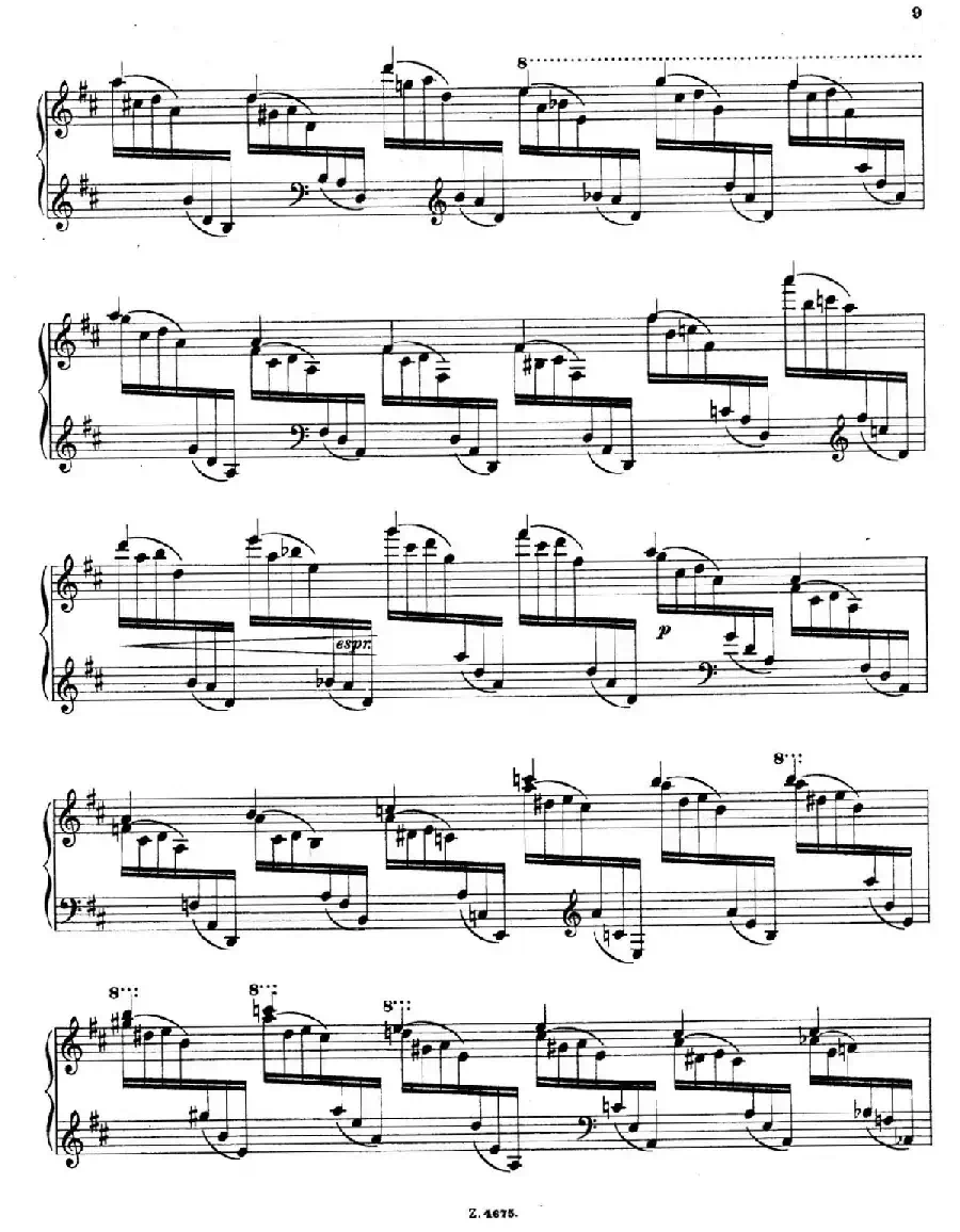 Charakterskizzen Op.40（个性素描 1. 幻影 Vision）