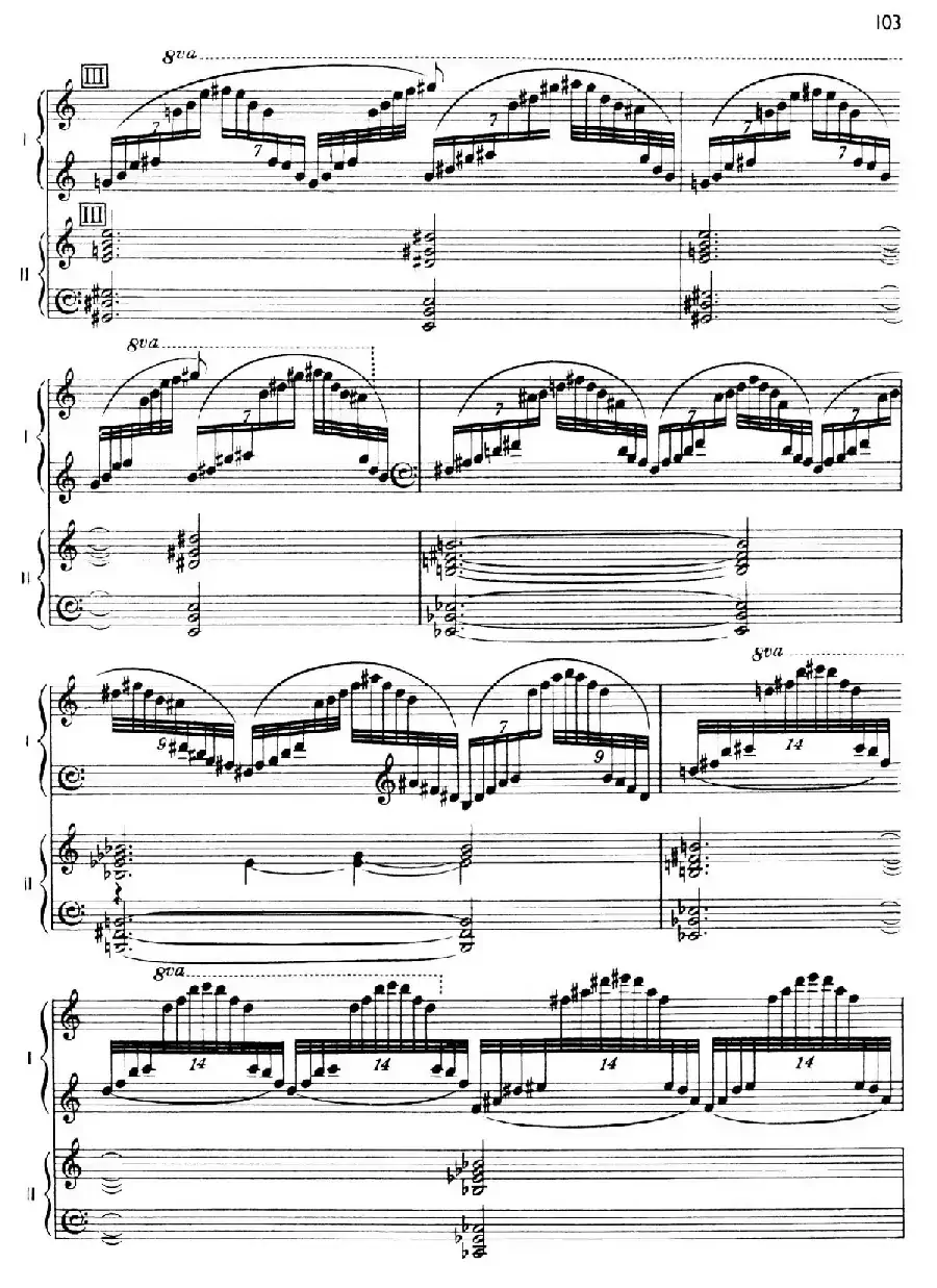 The Planets Op.32（双钢琴）（行星·第七乐章 海王星—神秘主义者）