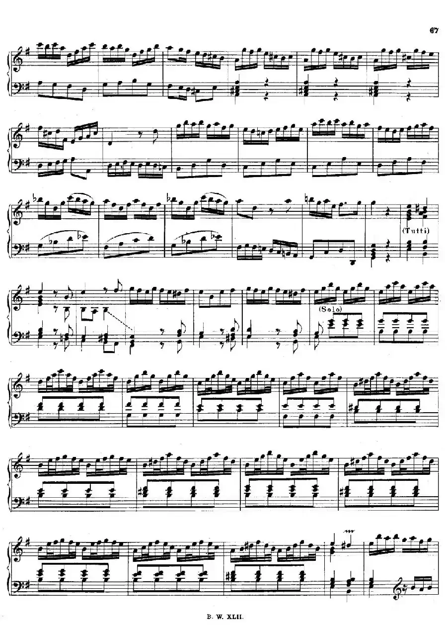 16 Concertos  BWV 972-987（十六首为独奏古钢琴而作的协奏曲）（P1——10）