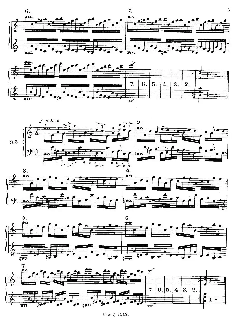 51 Exercises, WoO 6(51首钢琴练习 1—7)