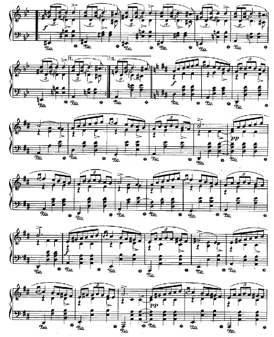 Quatre Mazurkas Op.33（4首玛祖卡舞曲·2）