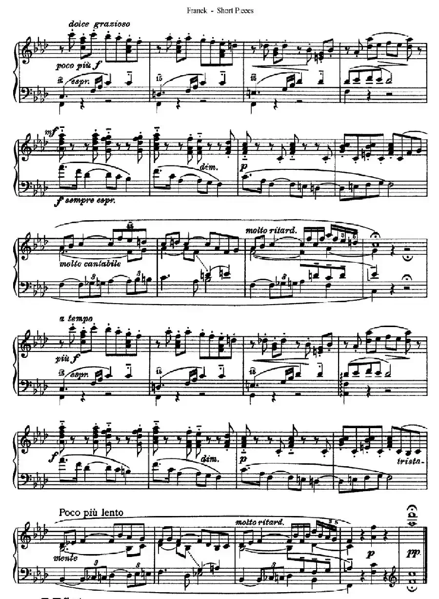 18 Short Pieces（18首小品·Ⅹ）