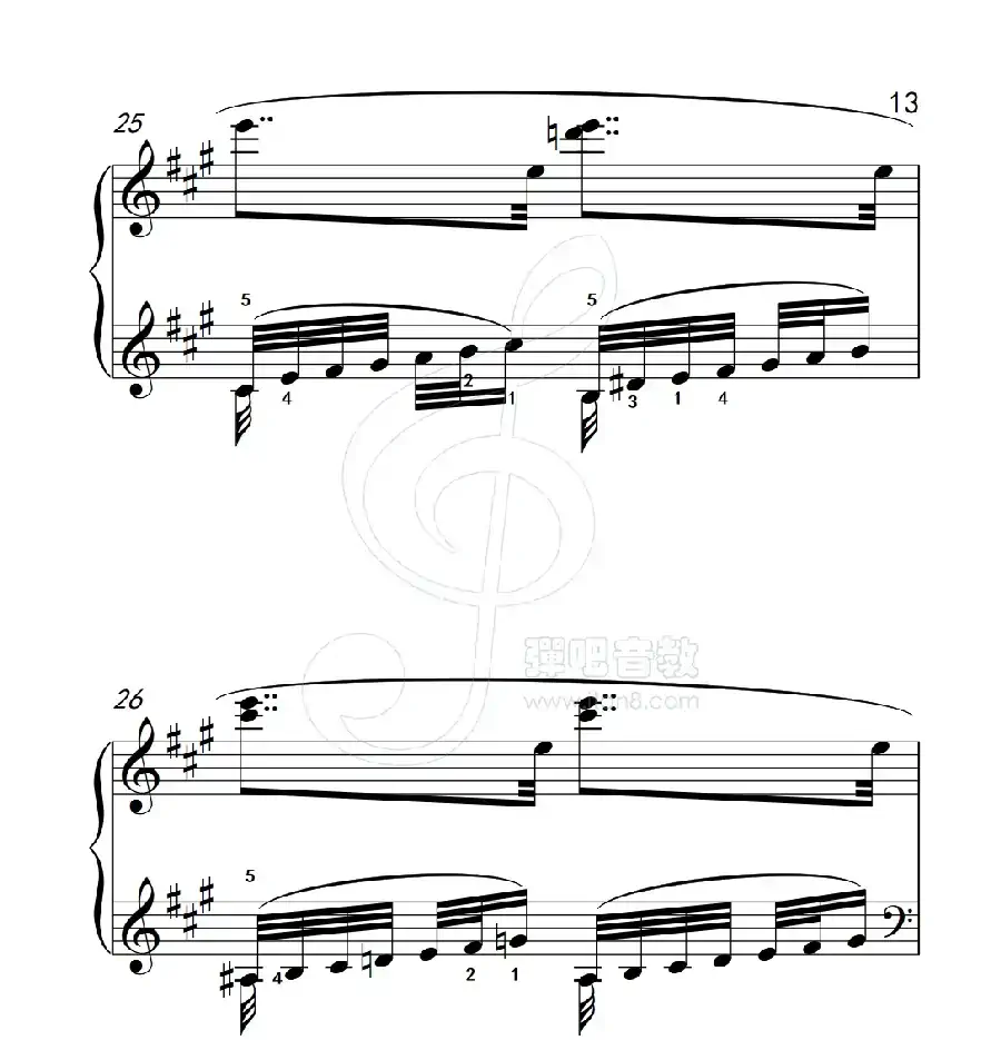 练习曲 36（克拉莫钢琴练习曲60首）