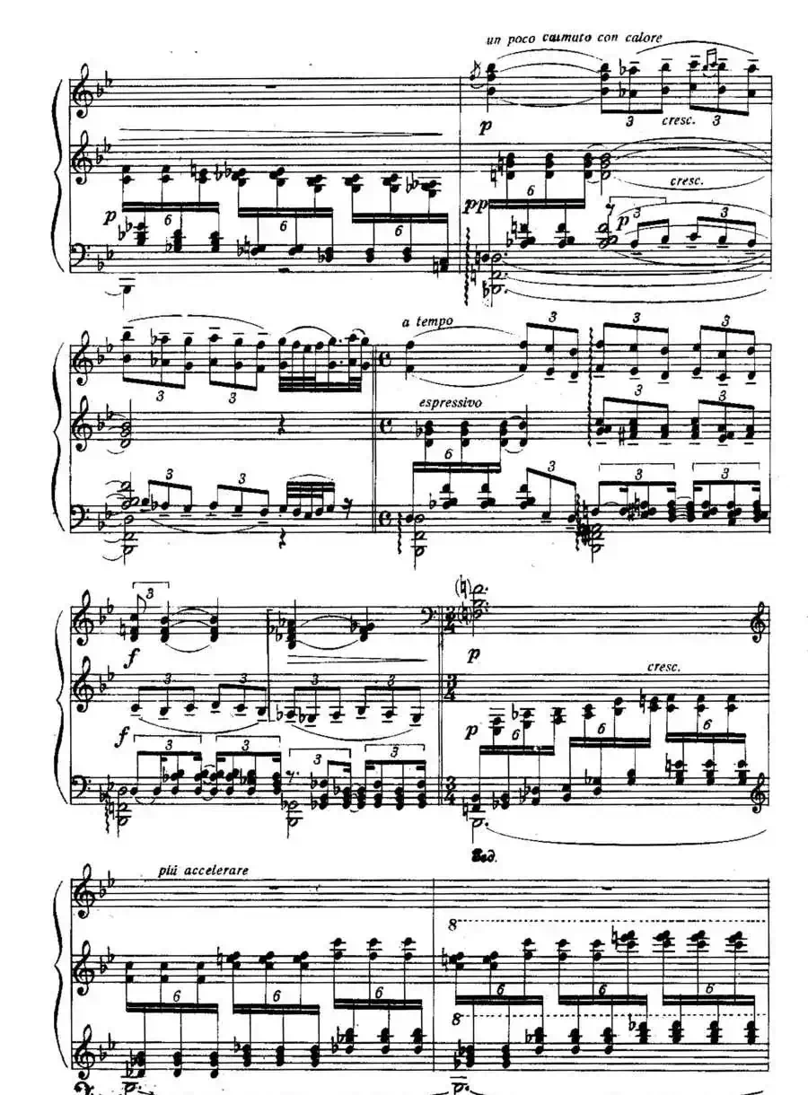 Six Préludes Exotiques Op·17（6首特色前奏曲·5）