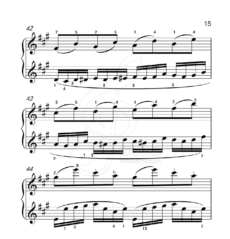 练习曲 40(克拉莫钢琴练习曲60首)