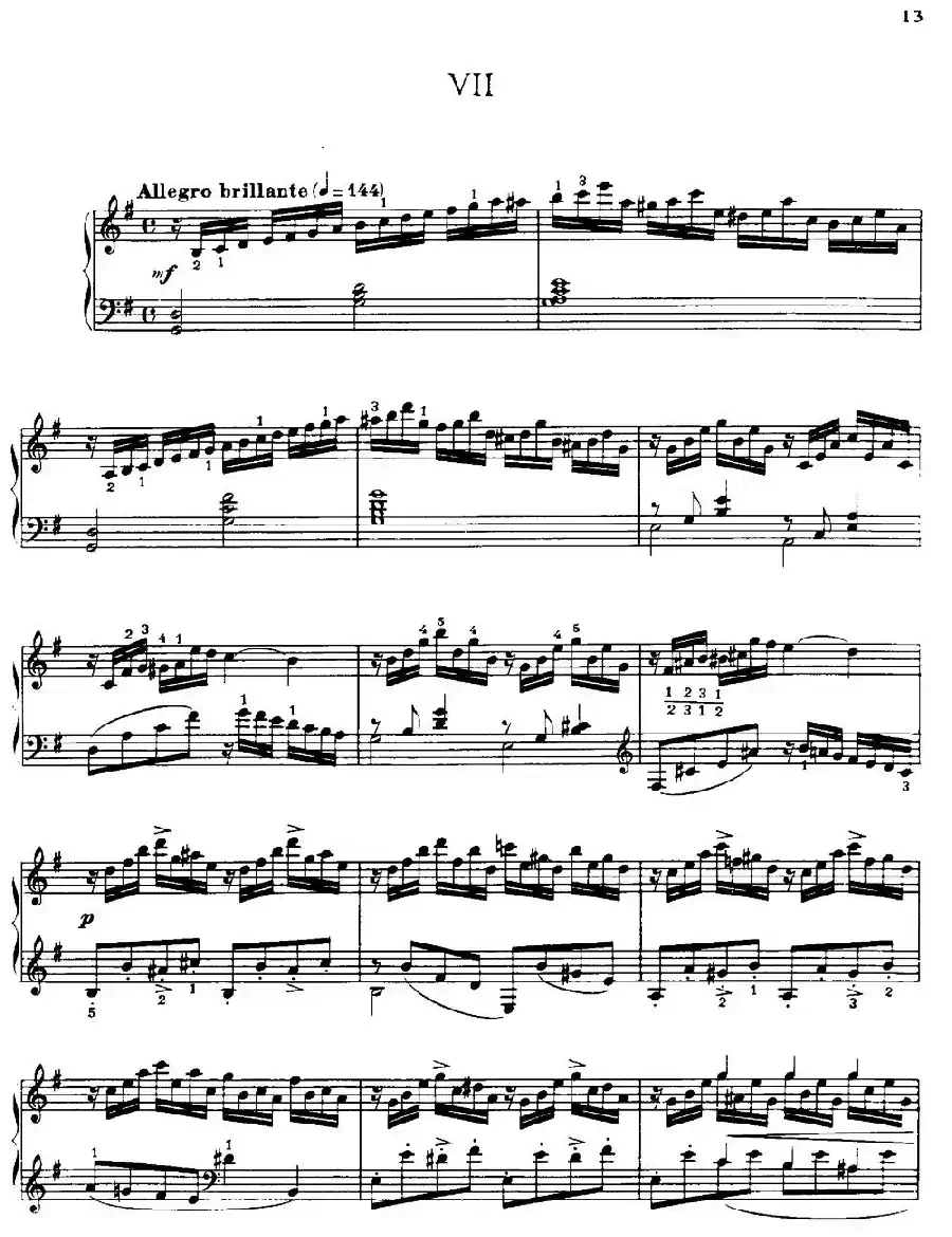 20 Petites Etudes, Op.91(20首小型练习曲)(7)