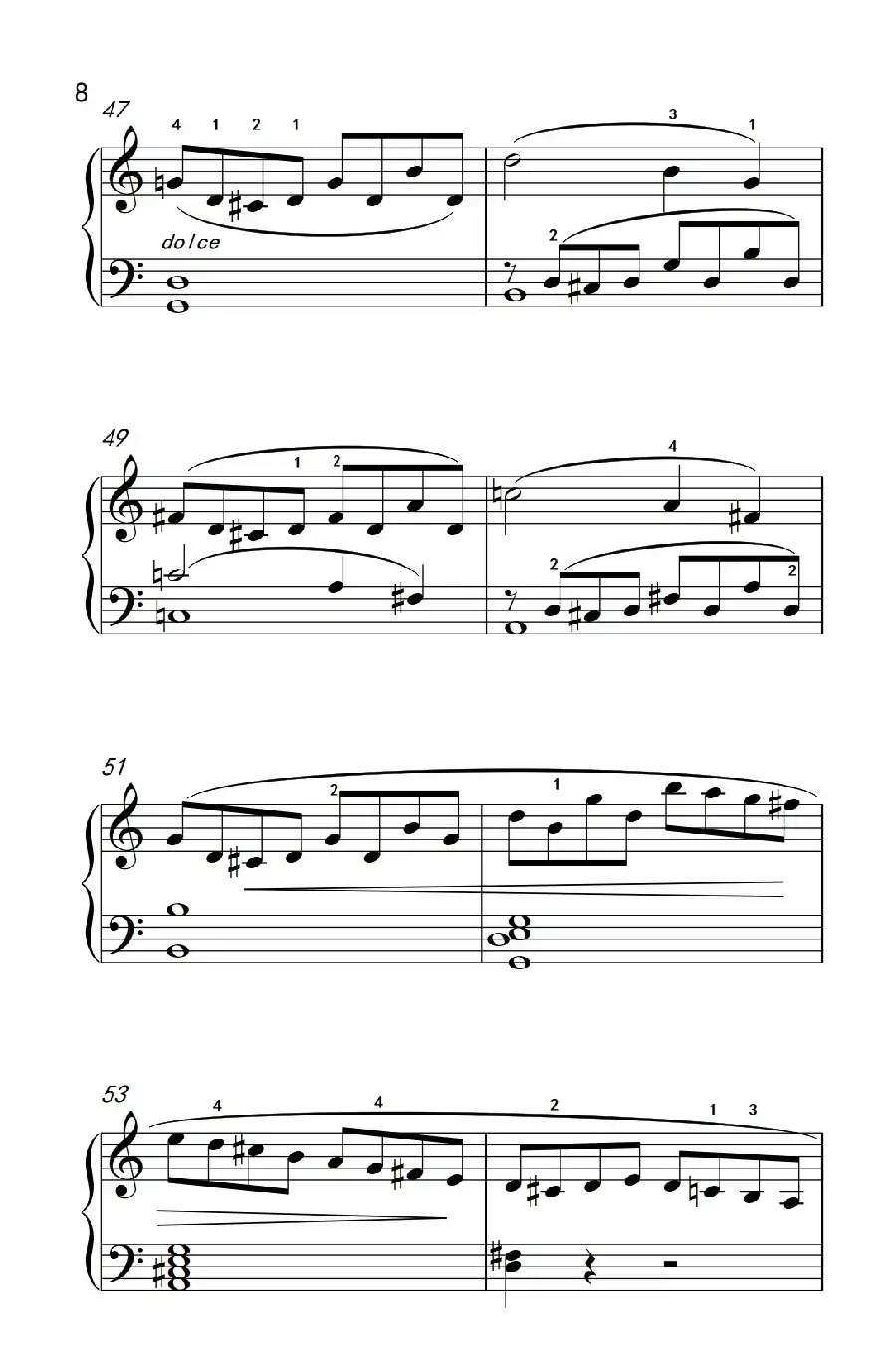 奏鸣曲 Opus 2 Nr.3 第一乐章(贝多芬奏鸣曲集 1)