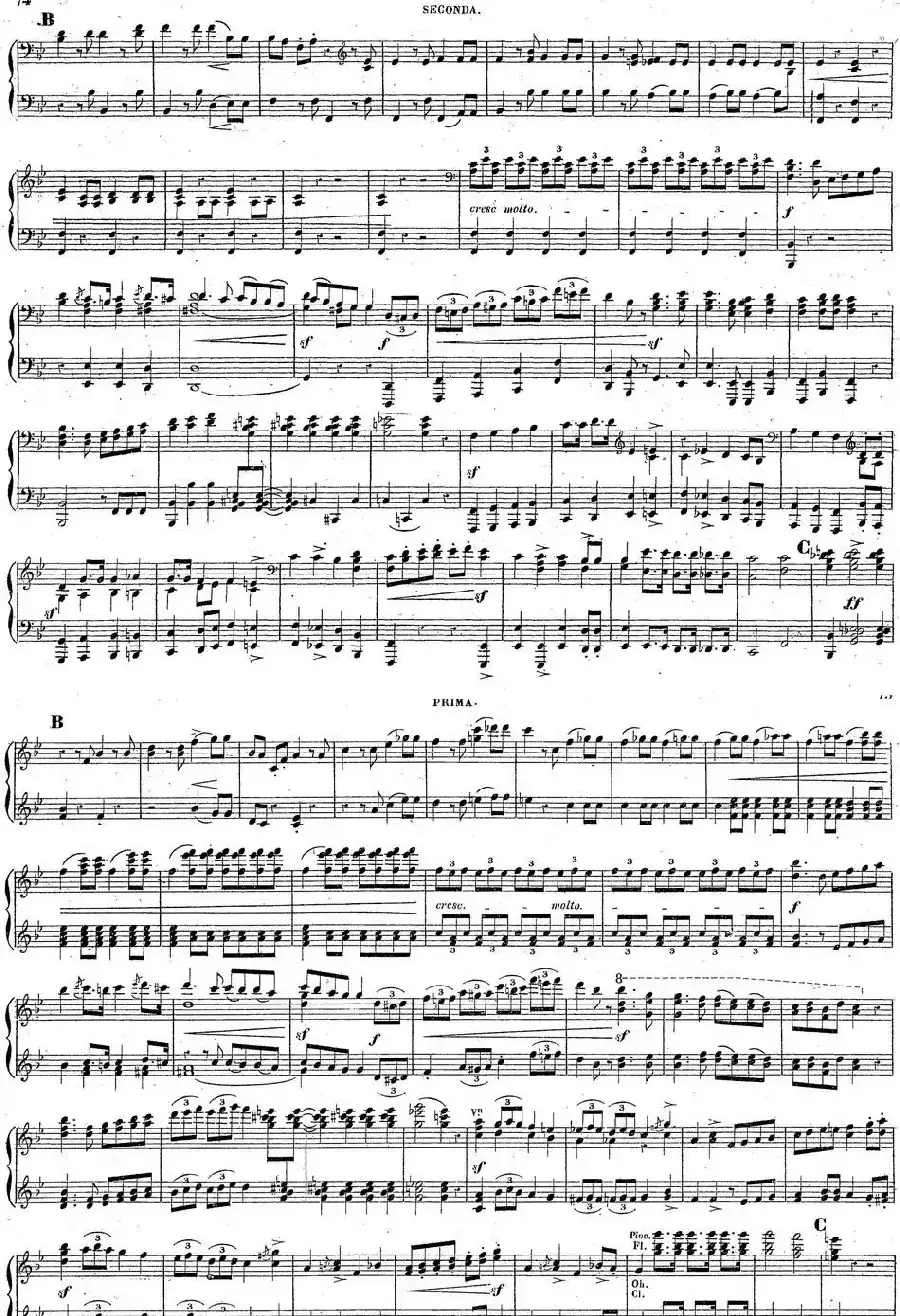 Harold en Italie Op.16 - 4 Hands（哈罗尔德在意大利·四手联弹）（P31——40）