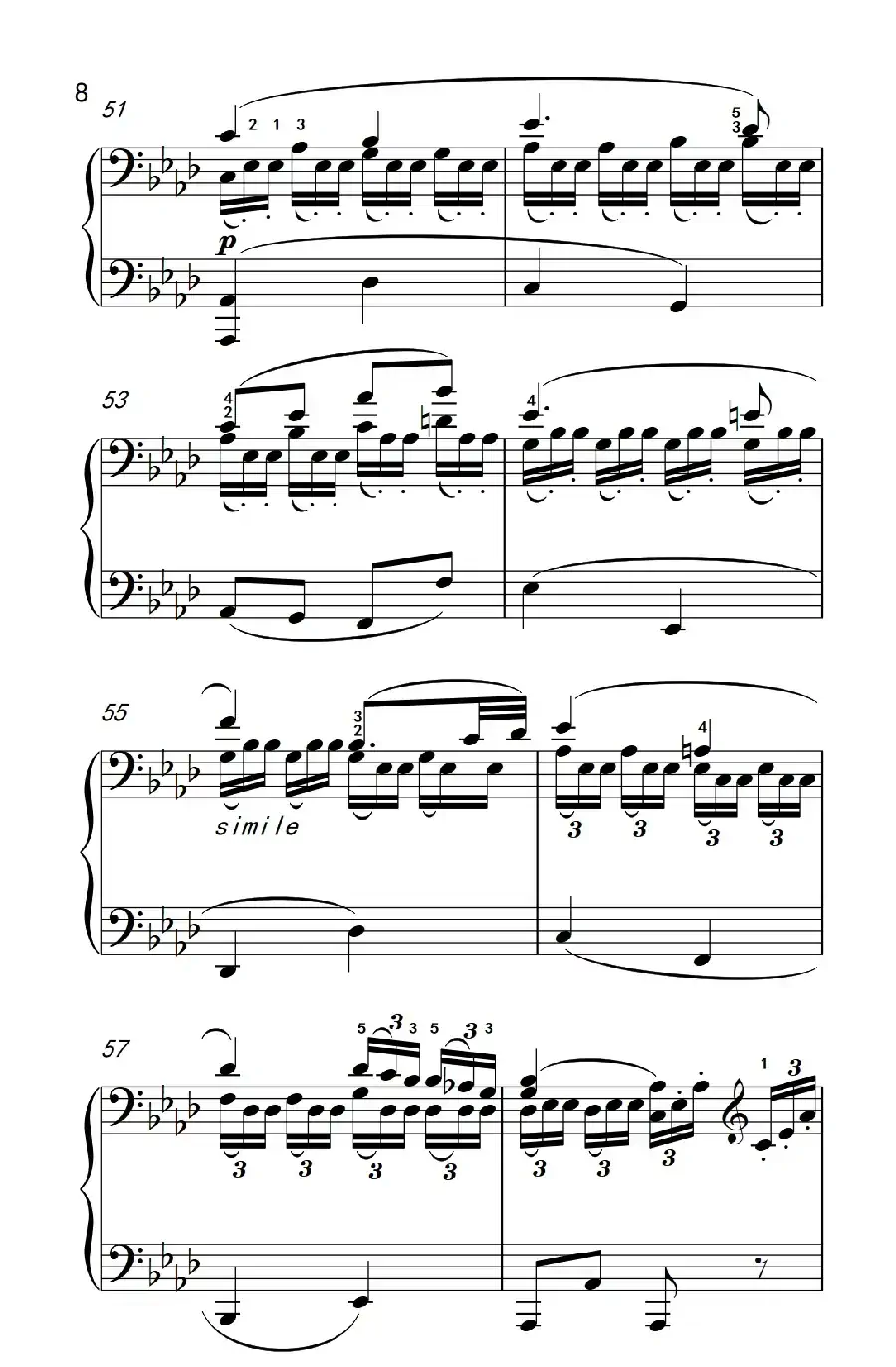 第八钢琴奏鸣曲（悲怆） 如歌的慢板