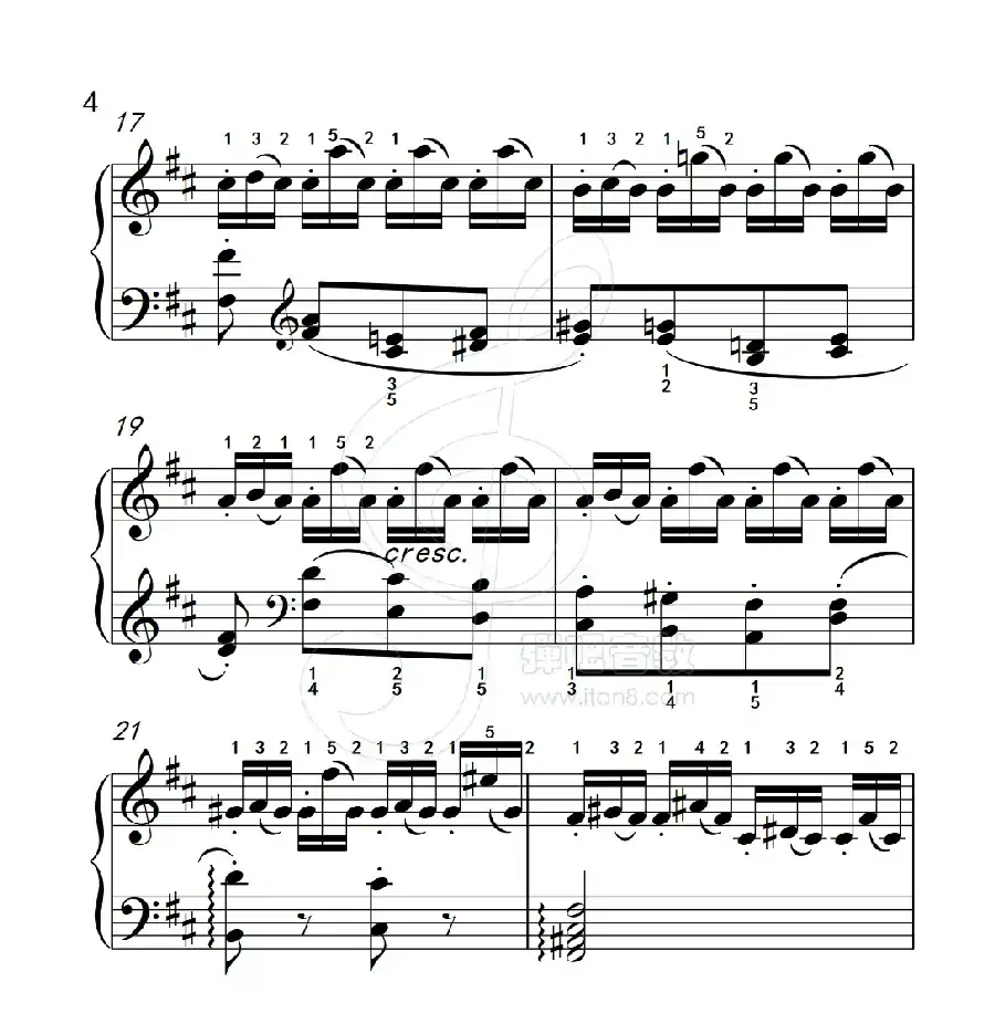 练习曲 45(克拉莫钢琴练习曲60首)