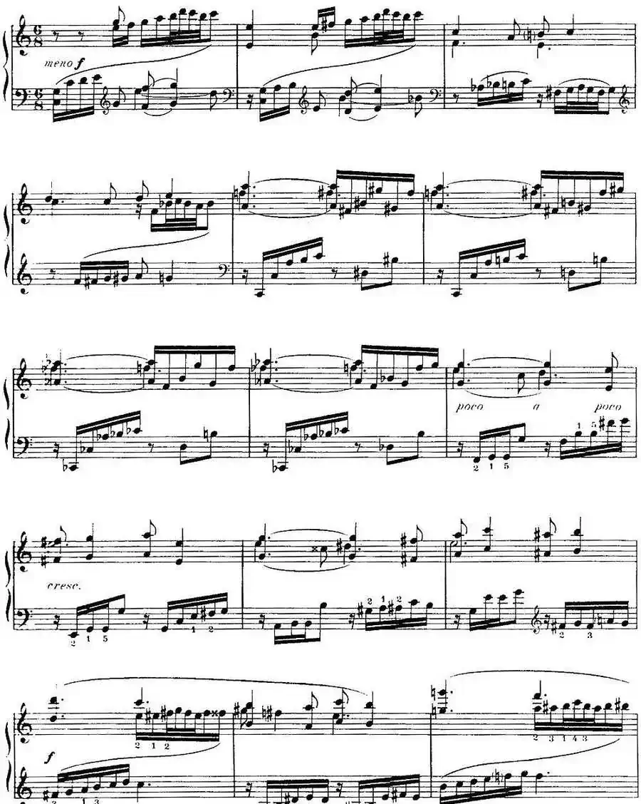 福雷13首船歌：Barcarolle No·13 in C, Op·116
