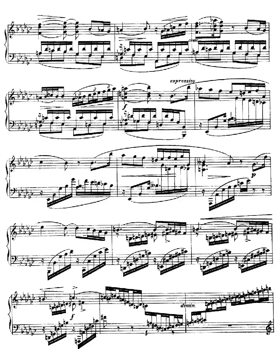 13 Barcarolles, Barcarolle（No. 3）