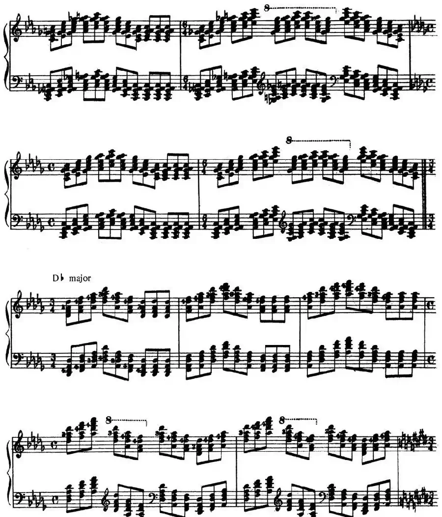 Technical Exercises S.146（李斯特钢琴技巧练习 BOOK Ⅻ）