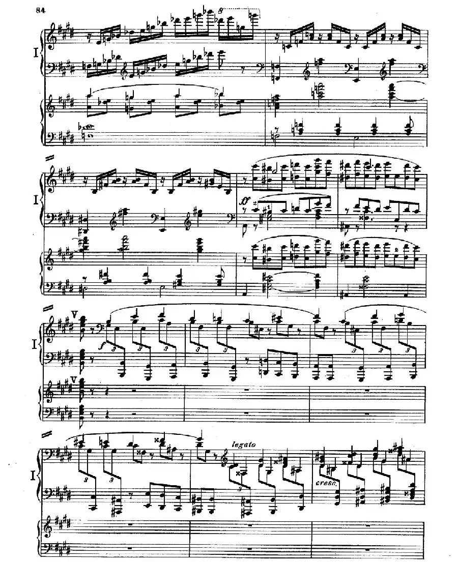 Piano Concerto in E Major Op.59（E大调钢琴协奏曲·双钢琴·第四乐章）