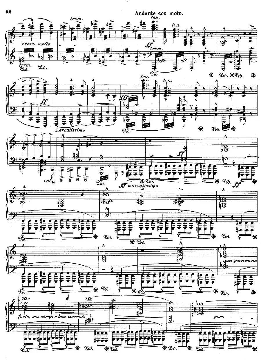 Orpheus S.98（第四交响诗）（钢琴独奏版）