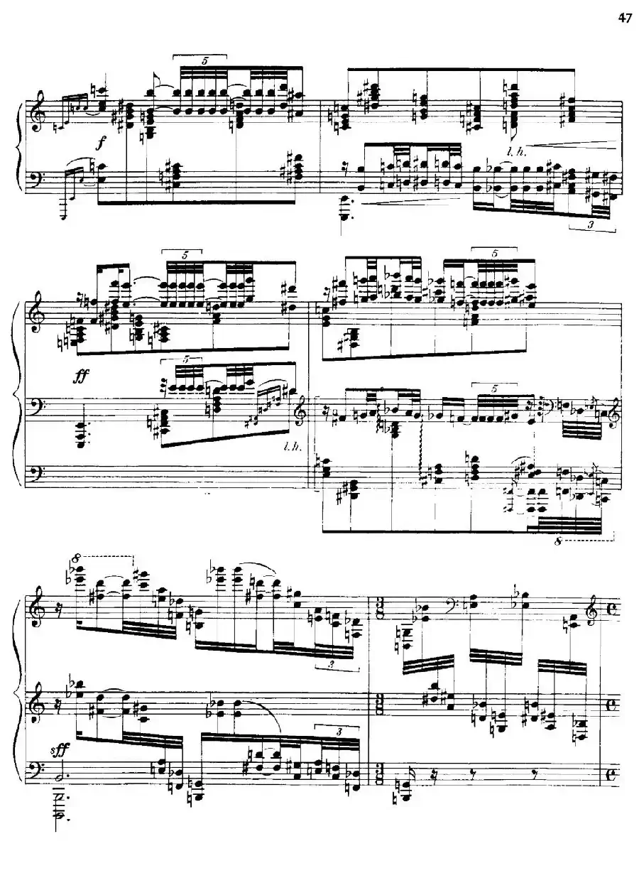 塞缪尔·巴伯 - 降e小调钢琴奏鸣曲 op.26 v.3