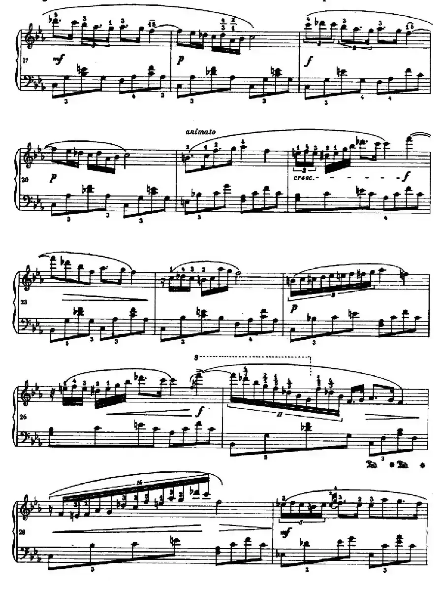 Nocturne in c Minor Op.posth （c小调夜曲）
