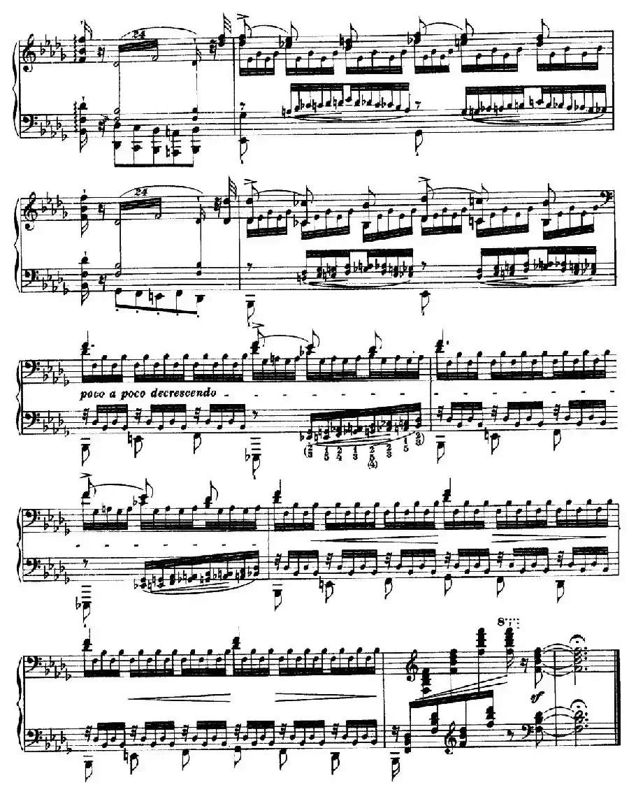 12 Etudes d'execution Transcendante S.139（12首超技练习曲·12）
