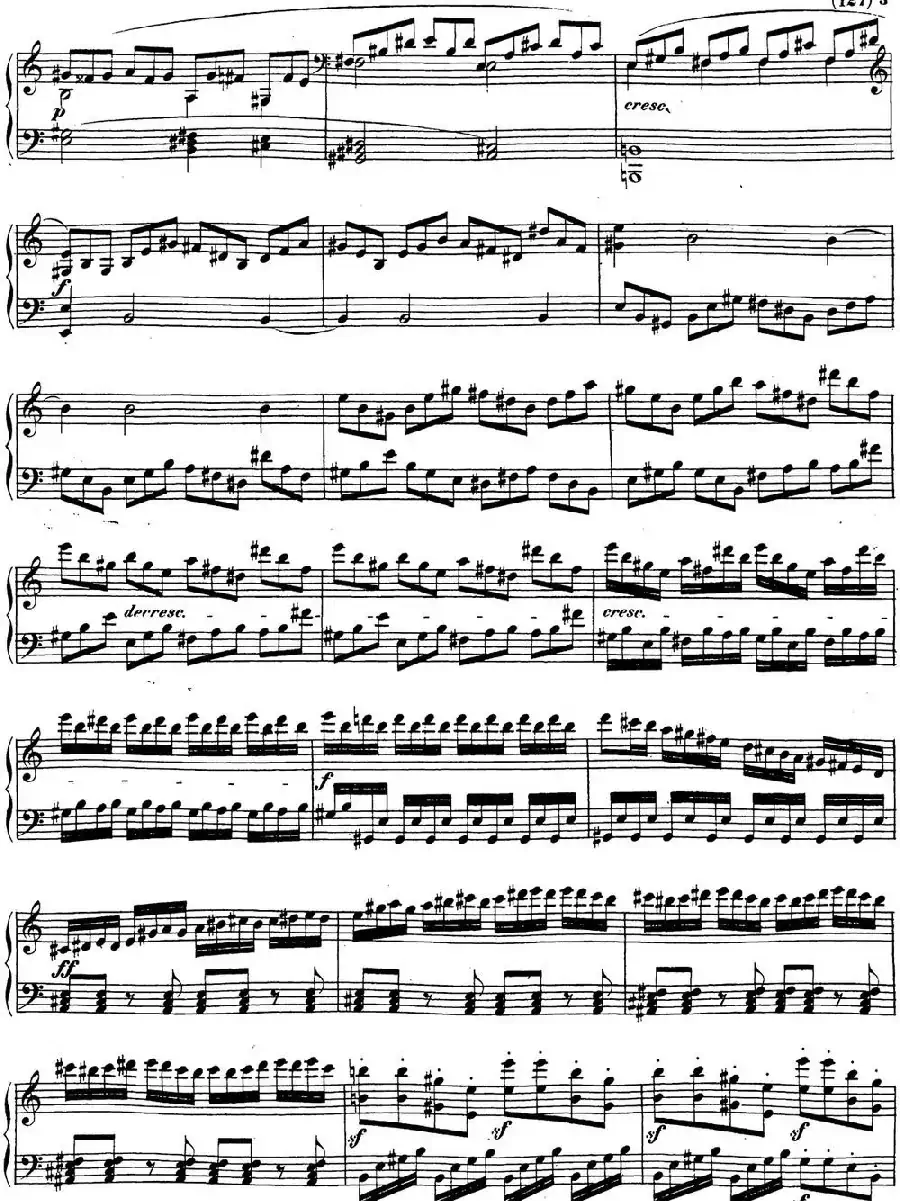 贝多芬钢琴奏鸣曲21 黎明(华尔斯坦) C大调 Op.53 C major