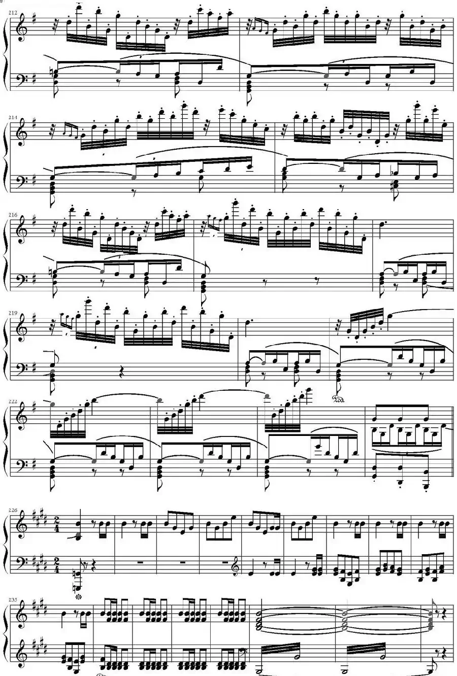 歌剧《威廉·退尔》序曲(钢琴独奏完整版)