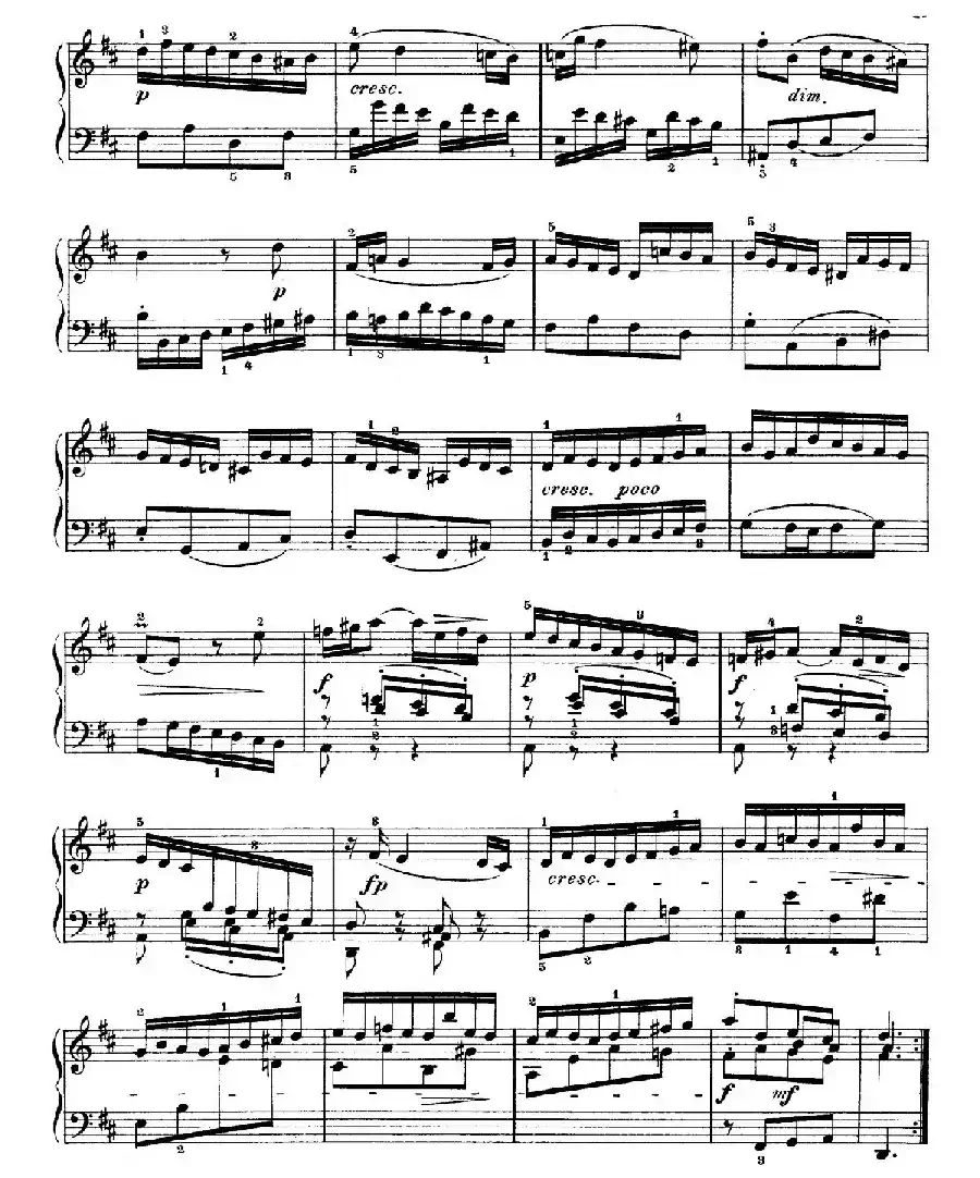 Six Partitas BWV 825-830（6首帕蒂塔·4）