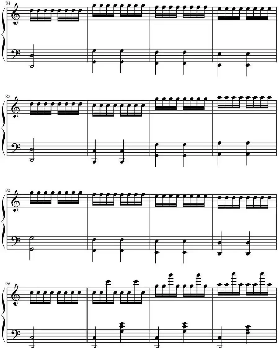 小星星（高娟伟改编、技术练习曲）